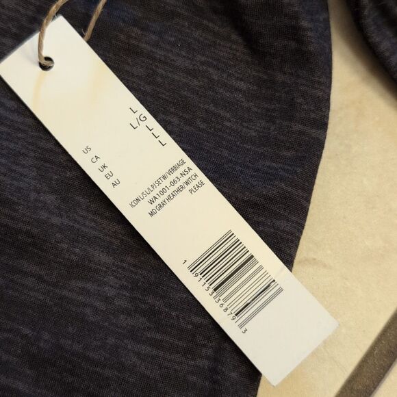 NWT Rae Dunn Hocus Pocus Halloween long sleeve dark grey size L - Picture 4 of 8